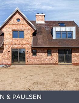 Neubau: Hausteil Süd-Ost direkt an den Wiesen in Keitum - Sylt