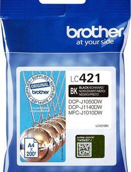 Brother LC-421BK Tintenpatrone (1-tlg)