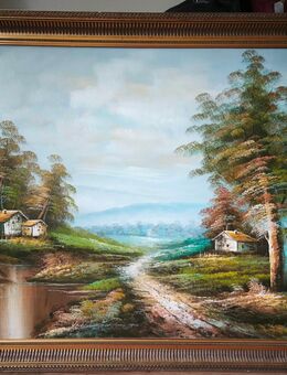 Canvas painting size 100/70 - München Neuhausen-Nymphenburg