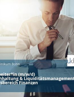 Sachbearbeiter*in (m/w/d) Bilanzbuchhaltung & Liquiditätsmanagement - Geschäftsbereich Finanzen - Bonn