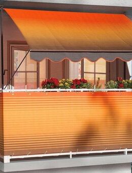 Angerer Freizeitmöbel Klemmmarkise orange-braun, Ausfall: 150 cm, versch. Breiten