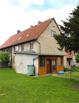 Innere Werte für große Pläne! Großes Bauernhaus, Garten, Scheune, Wintergarten in Timmenrode / Blankenburg - Blankenburg (Harz)