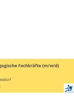 Sozialpädagogische Fachkräfte (m/w/d) - Troisdorf