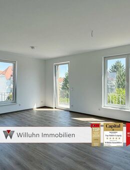 Bezugsfrei! 4 Zimmer, 2 Balkone, Gäste-WC Aufzug und PKW-Stellplatz! Einbauküche möglich - Delitzsch