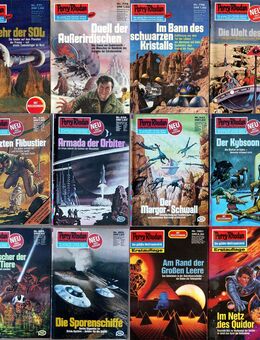 24 alte Perry Rhodan Romanhefte (1. Auflage) - Nottuln