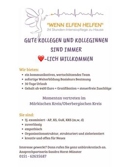 Neue Mitarbeiter/in erzlich Willkommen - Meinerzhagen