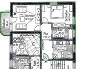 Sanierte 2-Zimmer-Wohnung mit Balkon - Chemnitz