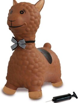 Jamara Hüpftier Lama, braun, inkl. Luftpumpe