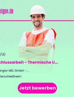 Abschlussarbeit - Thermische Untersuchung eines Sensors (Abteilung Mechanische Entwicklung) - Unterschleißheim