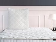 Yatas Bedding Naturhaarkissen Superwashed Wolle, Kopfkissen 40x80, 80x80 cm, Bauchschläfer, Rückenschläfer, Seitenschläfer, allergiker geeignet (Hausstauballergiker)