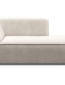 RAUM.ID Ottomane Merid Chaiselongue, Maße B/T/H: 100/162/70 cm, als Modul oder separat verwendbar, für individuelle Zusammenstellung