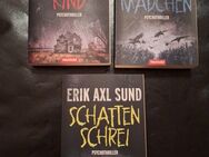 Krähenmädchen, Narbenkind und Schattenschrei von Erik Axl Sund die Triologie - Essen