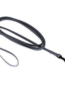 Heim Suchleine BioThane, grau - 5 m lang, 13 mm breit