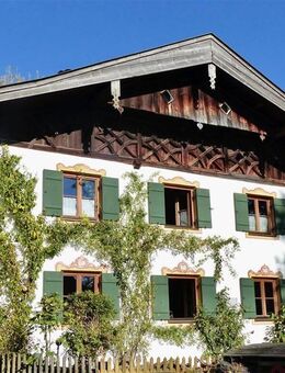 Wohnen und Arbeiten im charmanten, denkmalgeschützten 'Handwerkerhaus' - Bad Bayersoien
