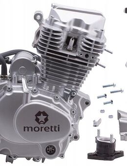 Vertikaler Moretti Motor 162FMJ, 150 ccm 4T, 5 Gänge - Wuppertal