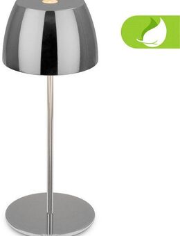 Briloner Leuchten LED Außen-Tischleuchte Serina Mini, Dimmfunktion, USB-Ladefunktion, LED fest integriert, Extra-Warmweiß, Akku Tischlampe, kabellos, IP44, Wohnzimmer, Schlafzimmer, Outdoor