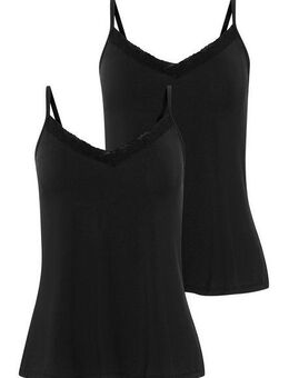 Jockey Unterhemd Soft Stretch Lace (2er Pack) in lockerer Passform