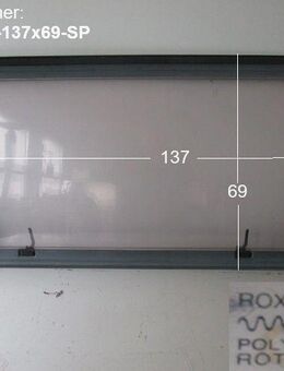 Bürstner Wohnwagenfenster ca 137 x 69 gebr. Polyplastic (Roxite 94 D399) Sonderpreis zB 540er - Schotten Zentrum