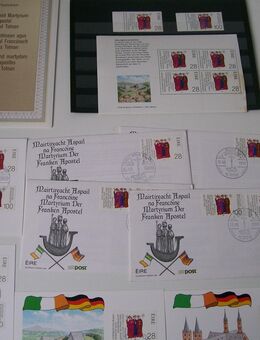Briefmarken, Briefe, Frankenapostel, Religion, Klöster - Erftstadt