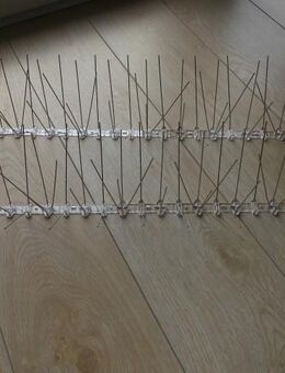 2 Taubenabwehr Spikes Taubenschreck 50 cm Edelstahl Kunststoff zus. 3,- - Flensburg
