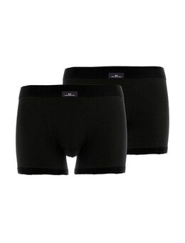 GÖTZBURG Boxershorts X-lastic (2er-Pack) basic, elastischer Bund, eng, weich, elastisch, Baumwollmix