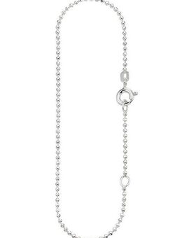 KangaROOS Fußkette Schmuck Geschenk Silber 925 Körperschmuck Kugelkette