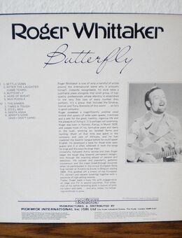 Roger Whittaker-Butterfly-Vinyl-LP,Contour - Linnich