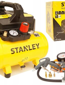 Leiser Ölfreier Kompressor bürstenlos Stanley DST 100/8/6 6 l 8 bar - Wuppertal