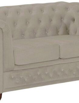 Home affaire Chesterfield-Sofa New Castle, mit hochwertiger Knopfheftung in Chesterfield-Design, B/T/H: 148/86/72