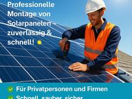 Montage von Solarpanelen – schnell & zuverlässig - Plettenberg