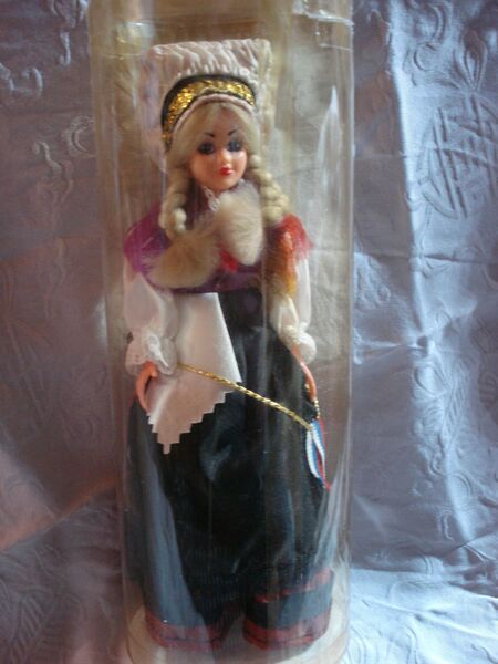 Souvenier Sammler Puppe - Friedrichsdorf