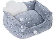 TIAKI Hundebett Glowing Stars - L 70 x B 50 x H 25 cm