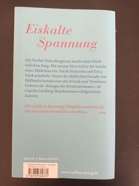 Die Töchter der Kälte - Camilla Läckberg [Taschenbuch] - Essen