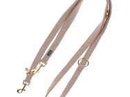 Nomad Tales Calma Halsband, sand - Passende Leine: 200 cm lang, 20 mm breit