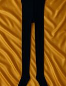 Bequeme Strumpfhose in Größe L, 44/46, schwarz oder blau in 14467