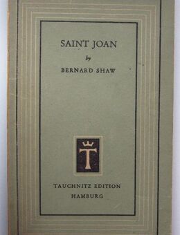 Bernard Shaw: Saint Joan (1948, engl.) - Münster