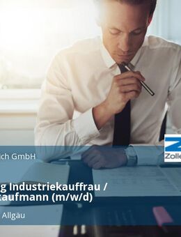 Ausbildung Industriekauffrau / Industriekaufmann (m/w/d) - Wangen (Allgäu)