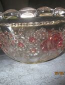 Glasschale/Schüssel (18cm Durchmesser) Annette Rote Rosen in 85258