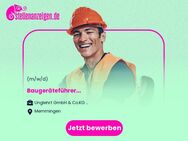 Baugeräteführer (m/w/d) - Memmingen