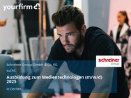 Ausbildung zum Medientechnologen (m/w/d) 2025 - Dorfen