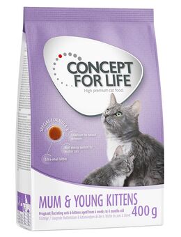 Concept for Life Mum & Young Kittens - Verbesserte Rezeptur! - 400 g