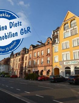DIETZ: 3-Zimmer-Wohnung im 4. Obergeschoss- PKW-Stellplatz! Keine Einbauküche und kein Balkon! - Aschaffenburg