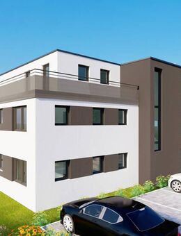 Das moderne Mehrfamilienhaus Gladiole 3 ist fertig - schauen Sie sich die schönen Mietwohnungen an - Schrozberg