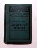 Zivilprozeßordnung und Gerichtsverfassungsgesetz, Berlin 1913 in 01099