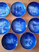 Bing & Gröndahl Sammelteller Weihnachtsteller Dänemark Copenhagen 1970 - 1977 in 45141