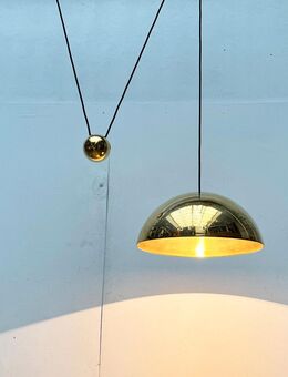 Postmodern Florian Schulz Solan Counterweight Brass Pendant Lamp - Hamburg Hamburg-Nord