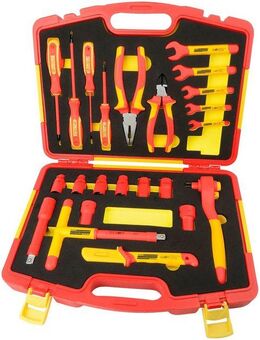 Brüder Mannesmann Werkzeuge Werkzeugset, 24-tlg., Werkzeugsatz