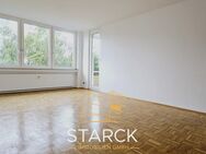 Wohnen im Grünen : Lichtreiche 3-Zimmer-Wohnung mit Balkon, Tiefgarage und Aufzug - Köln