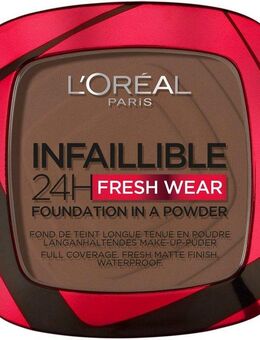 L'ORÉAL PARIS Puder Infaillible 24H Fresh Wear, mit langanhaltender Formel
