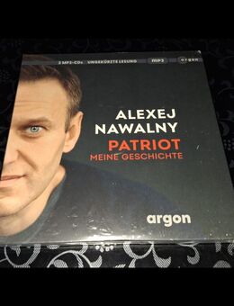ALEXEJ NAWALNY PATRIOT MEINE GESCHICHTE MP3-CD HÖRBUCH NEU UND OVP - Düsseldorf Zentrum